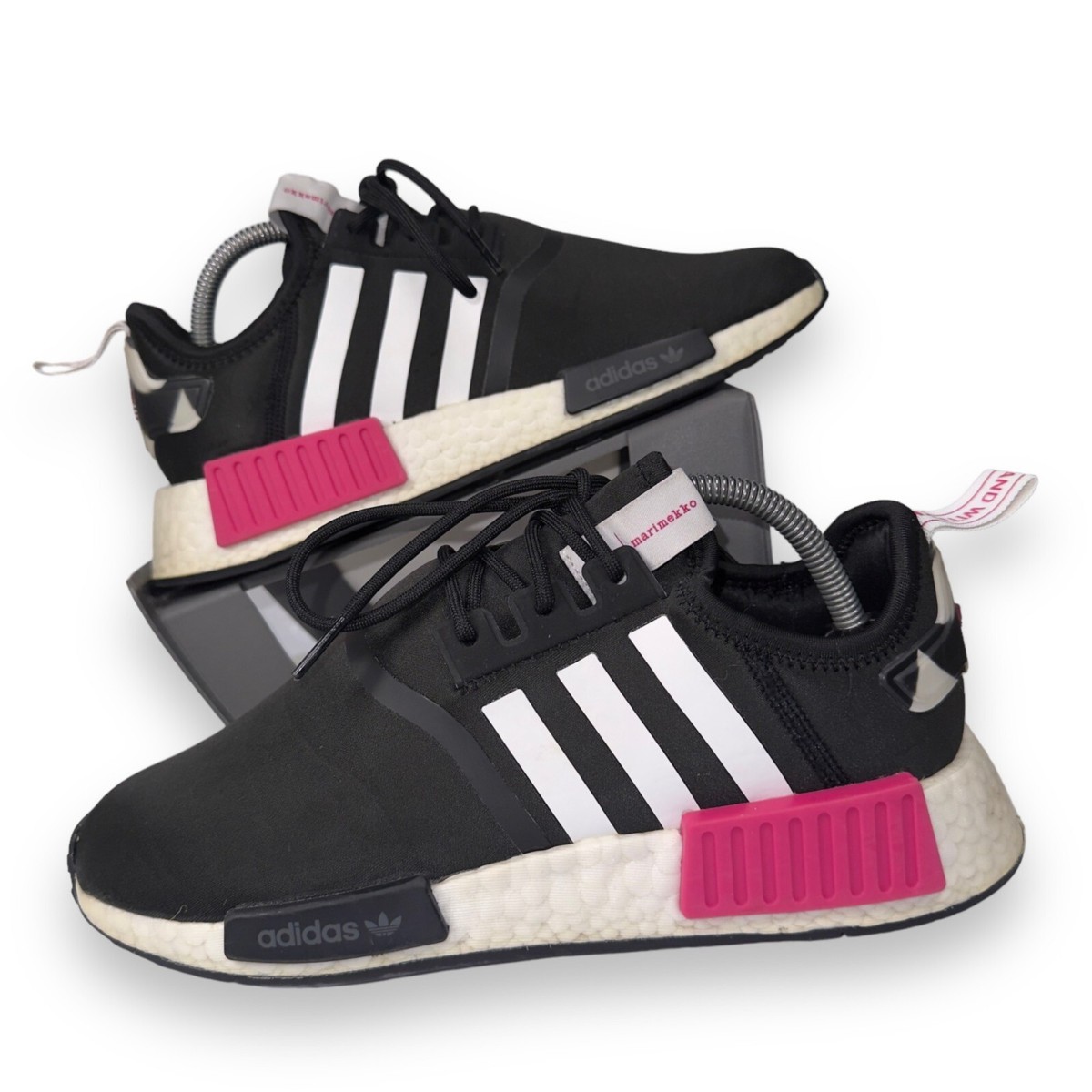 adidas gazelle silver green womens Adidas x Marimekko Women's Ultraboost 22 Cloud White / Cloud White / Pearl  Citrine Running Shoes main image 0