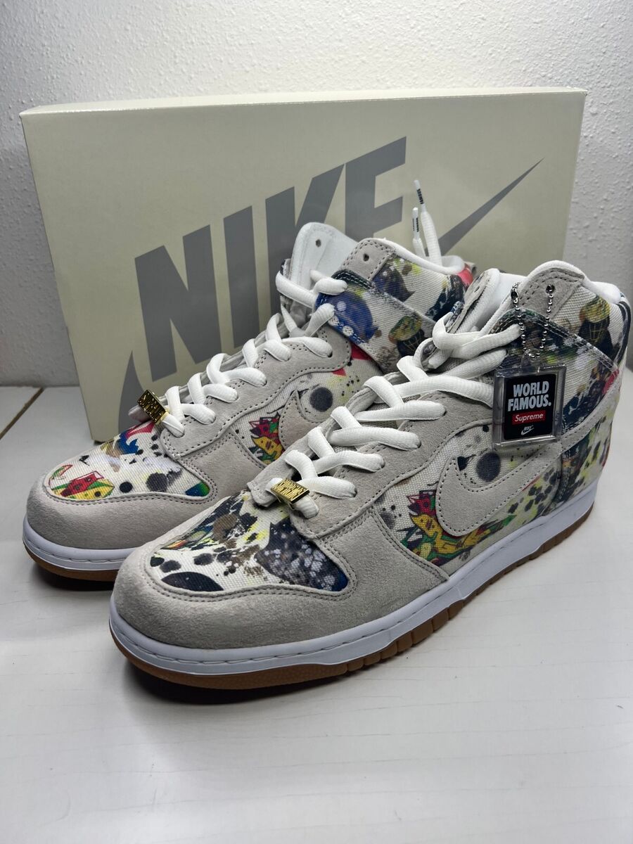 Nike SB Dunk High x Supreme Rammellzee | eBay Nike SB Dunk High x Supreme Rammellzee | eBay