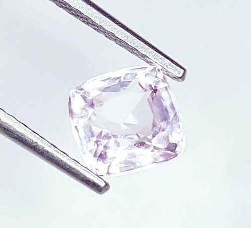Cojín suelto de piedras preciosas morganita natural sin tratar de 1,52 quilates con certificación calidad AA+ - Imagen 2 de 11