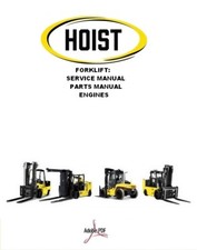 HOIST-Carretilla elevadora-Manual de servicio-Manual de piezas