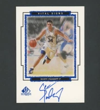 1999 SP Top Prospects Vital Signs Scott Padgett #SP Rookie Auto RC NM-MT