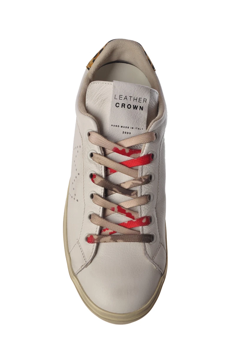 Leather Crown - Schuhe-Sneaker-niedrige - Frau - Weiß - 4994008C190822