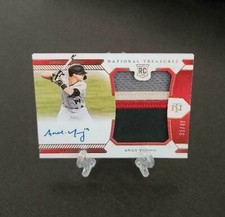 2021 National Treasures Andy Young RPA Autographed Card 31/49 Diamondbacks