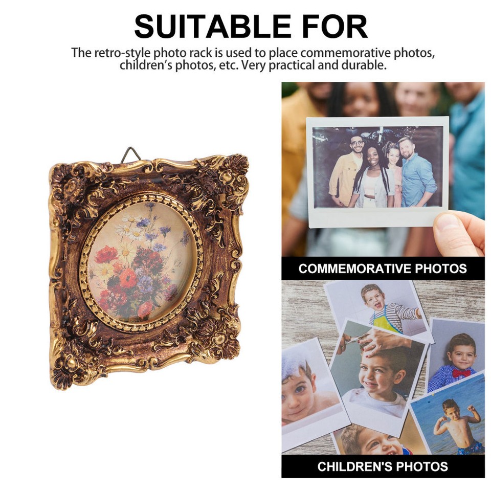 Picture European Style Photo Frame Desk Decorations Display Shelf