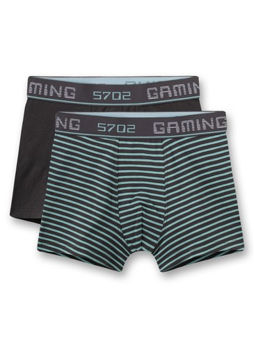 Double Package Axle Hipshorts, Grey + Striped V.V.Sanetta size 152-176
