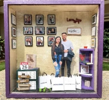 Personalized Gift, Custom photo frame, shadow box, Birthday, Anniversary Gift