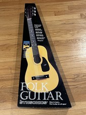 Synsonics Acoustic Folk Guitar 36” W/ Protective Carrying Gig Bag & Original Box