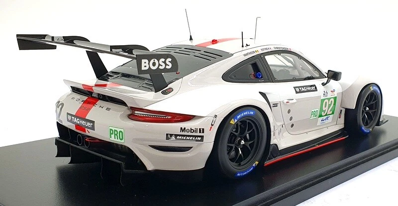 Spark 1/18 Scale 18S819 - Porsche 911 RSR-19 #92 24hr Le Mans 2002 - Image 2 of 4