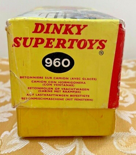 Dinky SuperToys No. 960 Lorry-Mounted Concrete Mixer Near-Mint in Original Box! - Picture 9 of 12
