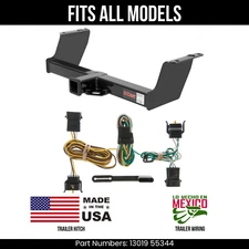 For 00-03 Ford Ranger Trailer Hitch 4Way Wiring Harness Kit Fits All Models Curt