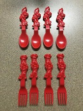 Vintage 101 Dalmatians Disney Childs Spoons and Forks 1997