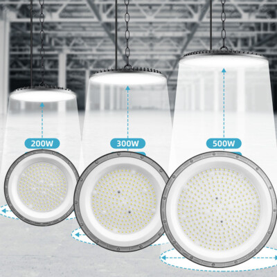  UFO LED Hallenbeleuchtung High bay Werkstattleuchte Industrielampe Hallen Lampe