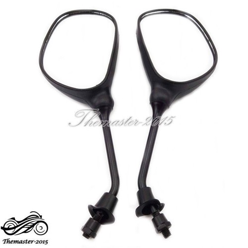8mm Motorcycle Rearview Mirror For Moped Scooter ATV Quad Pit Dirt Motor Bike - Picture 2 of 6