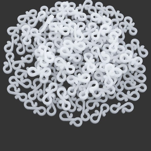 100 Pcs S-hook Light Clip for Decoration Christmas Lights Gutter Clips - Picture 4 of 12