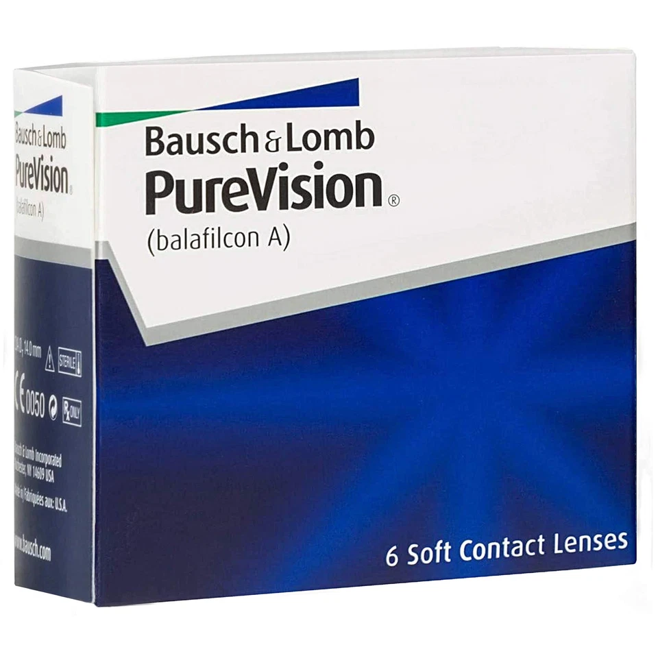 Bausch + Lomb Monatslinsen sphärische Kontaktlinsen weich 6 Stück / BC 8.6 mm... - Bild 2 von 4