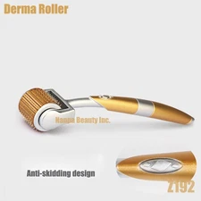 192 pins Titanium Derma Roller For Face Body Anti Acne Scars Wrinkle US STOCK