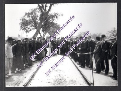 3 Large Photographs of The Shanghai Tramways Construction In 1907 As Scanned