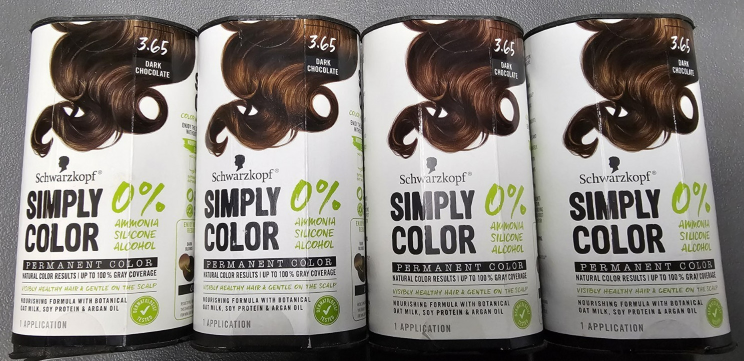 Perm. Hair Color 3.65 Dark Chocolate