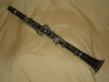 VINTAGE PENZEL MUELLER  CO. LOW PITCH WOOD Bb SOPRANO CLARINET for RESTORATION