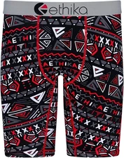 Mens Ethika "Alpha Zulu" Staple Boxer Briefs SIZE MEDIUM