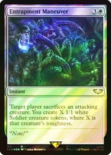 MTG SURGE FOIL Entrapment Maneuver - Warhammer 40,000 Commander #185