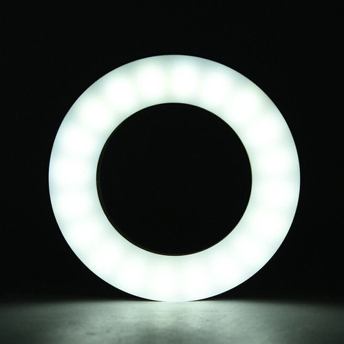Portable Rechargeable XJ-19 40 LED Camera Selfie Ring Fill Light 3200K-6500K - Picture 8 of 12