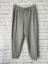 Men  s Nike Yoga Jogger Sweatpants L Gray Dri Fit