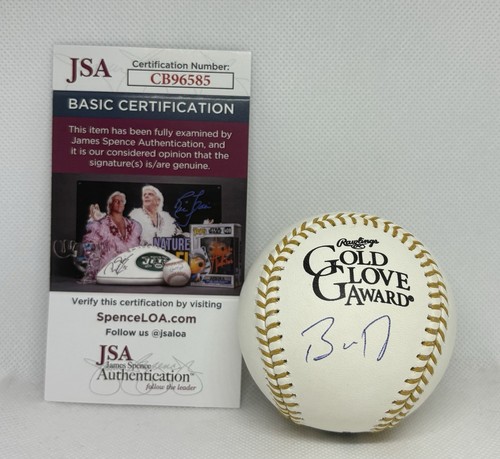 Buster Posey Signed Gold Glove Baseball JSA COA Rawlings Autographed GG Giants - Picture 1 of 3