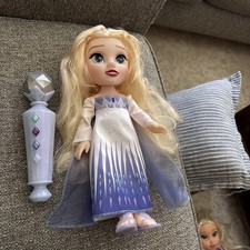 Disney Frozen - Sing-A-Long Elsa Doll With Microphone - Jakks Pacific - 2015 