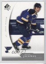 2005-06 SP Authentic Barret Jackman #86 0a4