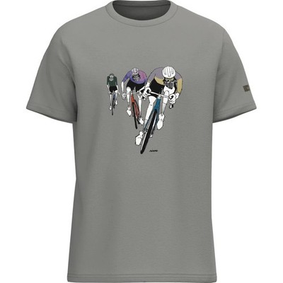 SHIMANO Sentiero Ltd. T-Shirt, Gray Road, XL Gray - komfortables Bike-Lifesty...