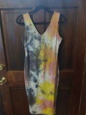 Fashion Nova tie dye dress size medium
