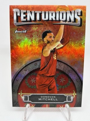 2024-25 Topps Finest #C-9 Donovan Mitchell Centurions Case Hit!! Cavaliers