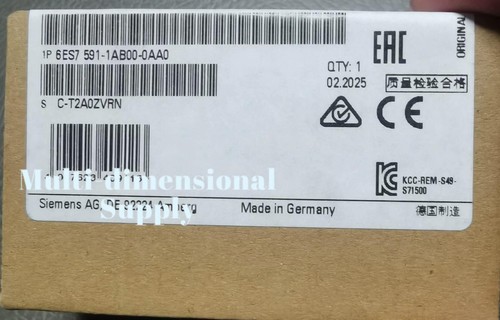 1PCS NEW 6ES7 591-1AB00-0AA0 VIA DHL/FedEx #SKY - Afbeelding 2 van 3
