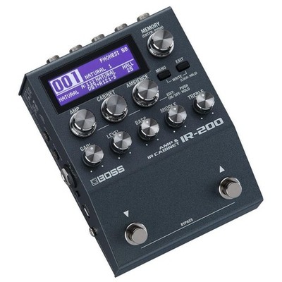 BOSS IR-200 AMP & IR CABINET PEDAL   NEW