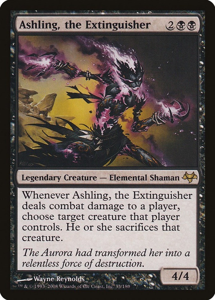 Ashling, the Extinguisher (33) ( NM) Eventide MTG EVE