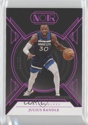 2024-25 Panini Noir Icon Edition Holo Ruby 21/25 Julius Randle #95 0n8h