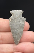 QUALITY ONONDAGA VESTAL CORNER NOTCH- PA Indian Artifact-NJ- FOUND IN SIDNEY, NY