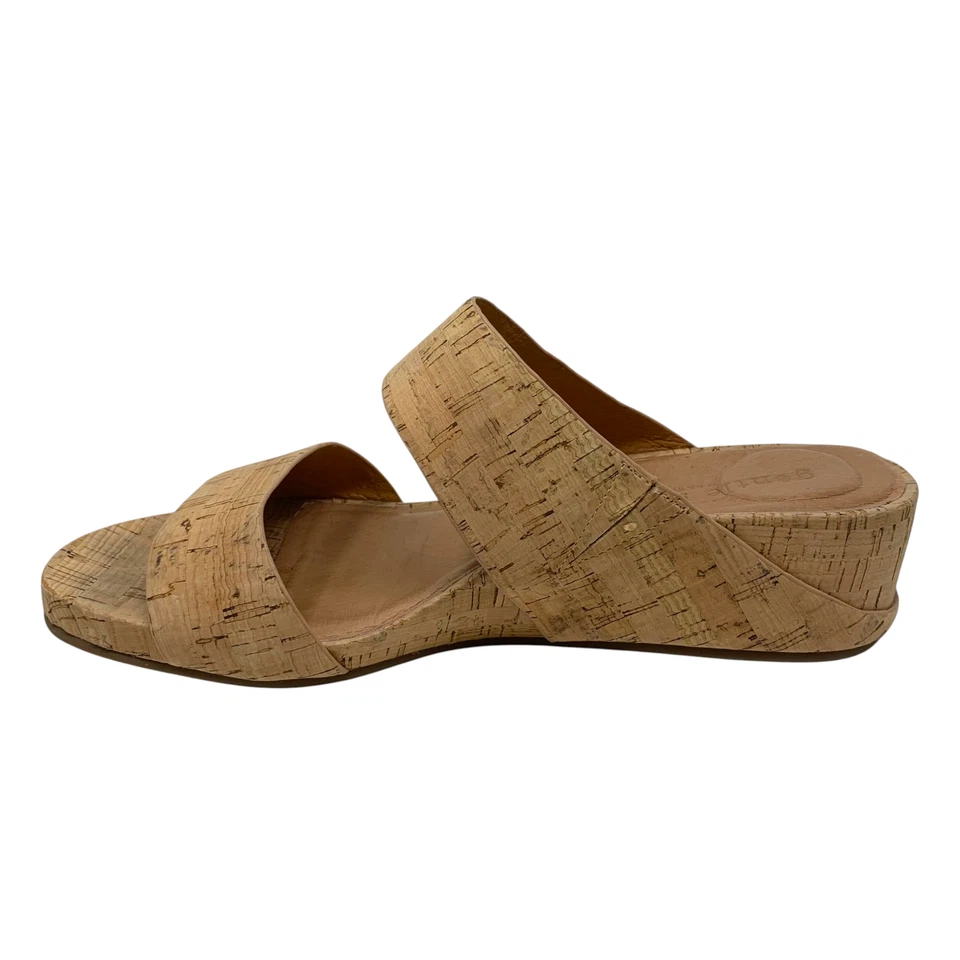 Sandalias de cuña de corcho de dos correas Gentle Souls x Kenneth Cole Gisele para mujer talla 10 Foto 4 de 4