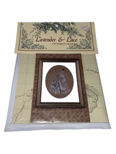The Bride Counted Cross Stitch Chart Lavender  Lace Told In a Garden L L9