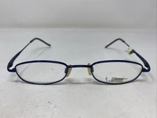 Modern Optical Aquarius Blue 46-21-135 Metal Full Rim Eyeglasses Frame TQ09
