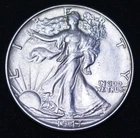 1947 WALKING LIBERTY SILVER HALF DOLLAR AU