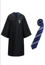 Harry Potter costume kids world book day Ravenclaw Robe Cloak & Tie UK size L 
