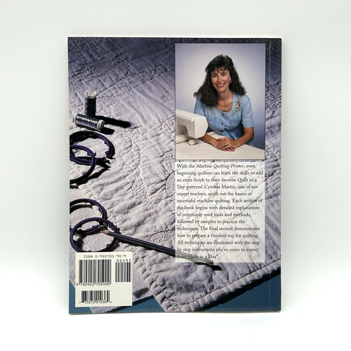 VTG QUILT IN A DAY Cynthia Martin Quilting Primer Book 1996 + Stencils Included - Imagen 2 de 5
