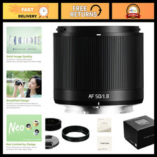 50mm F1.8 Full Frame Lens for Sony E Mount - Fast Aperture, High-Quality Optics