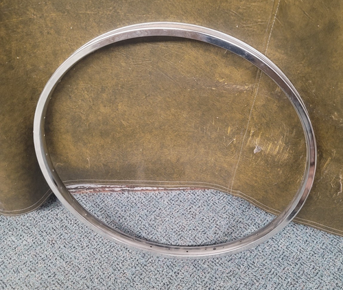 NOS 26"x1.75 Chrome Steel rim 36 hole - Picture 1 of 3