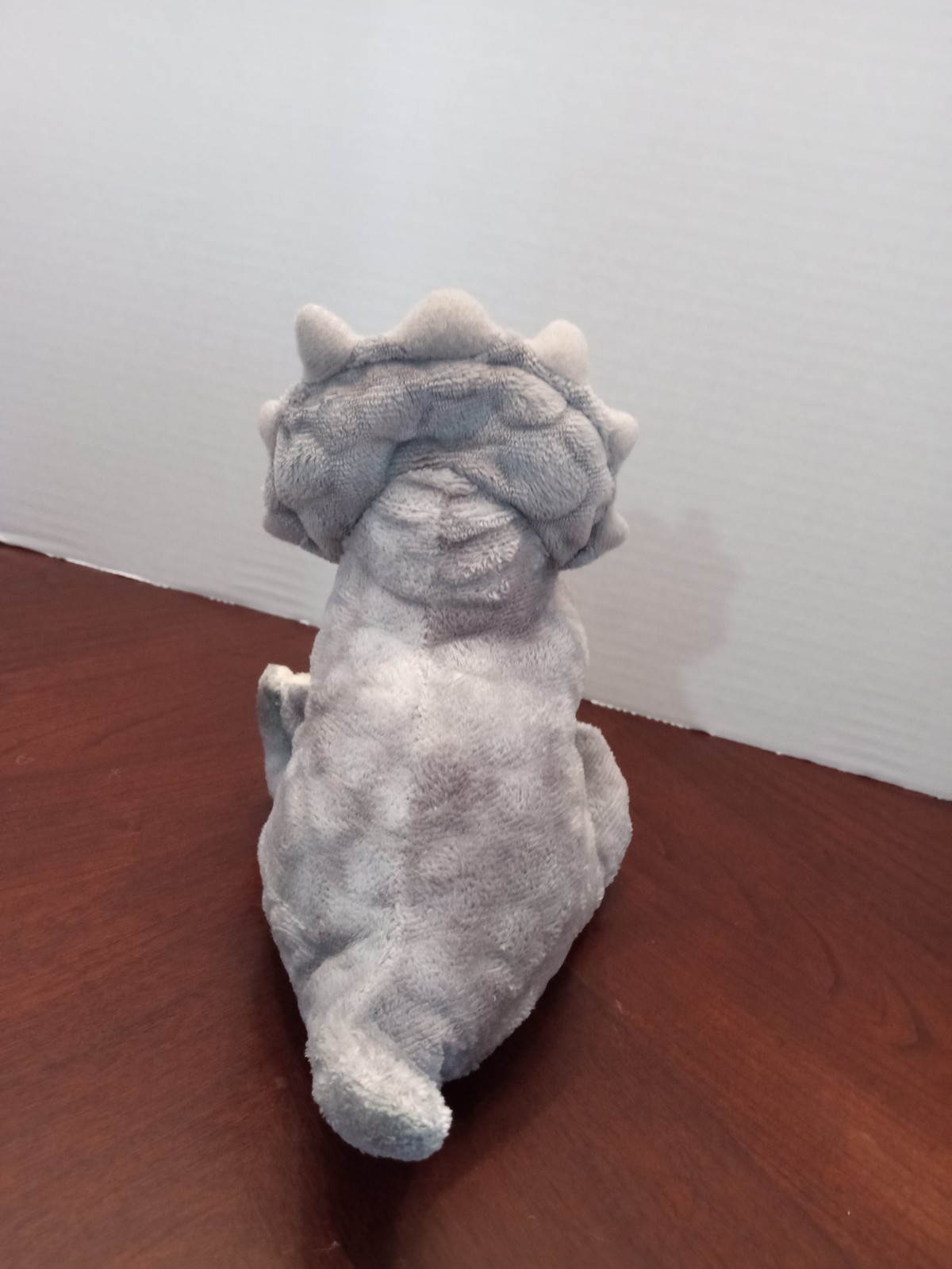 Wishpets Grey Triceratops in Green Egg Dinosaur Plush Stuffed Animal 2019 #55432