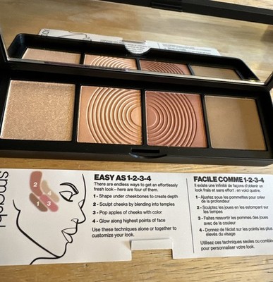 Smashbox Halo Sculpt + Glow Face Palette - Back To Cali - 0.55oz/15.7g BNIB