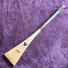 Handmade Folk 4 String Stick Instrument Dulcimer Strum Stick style wood