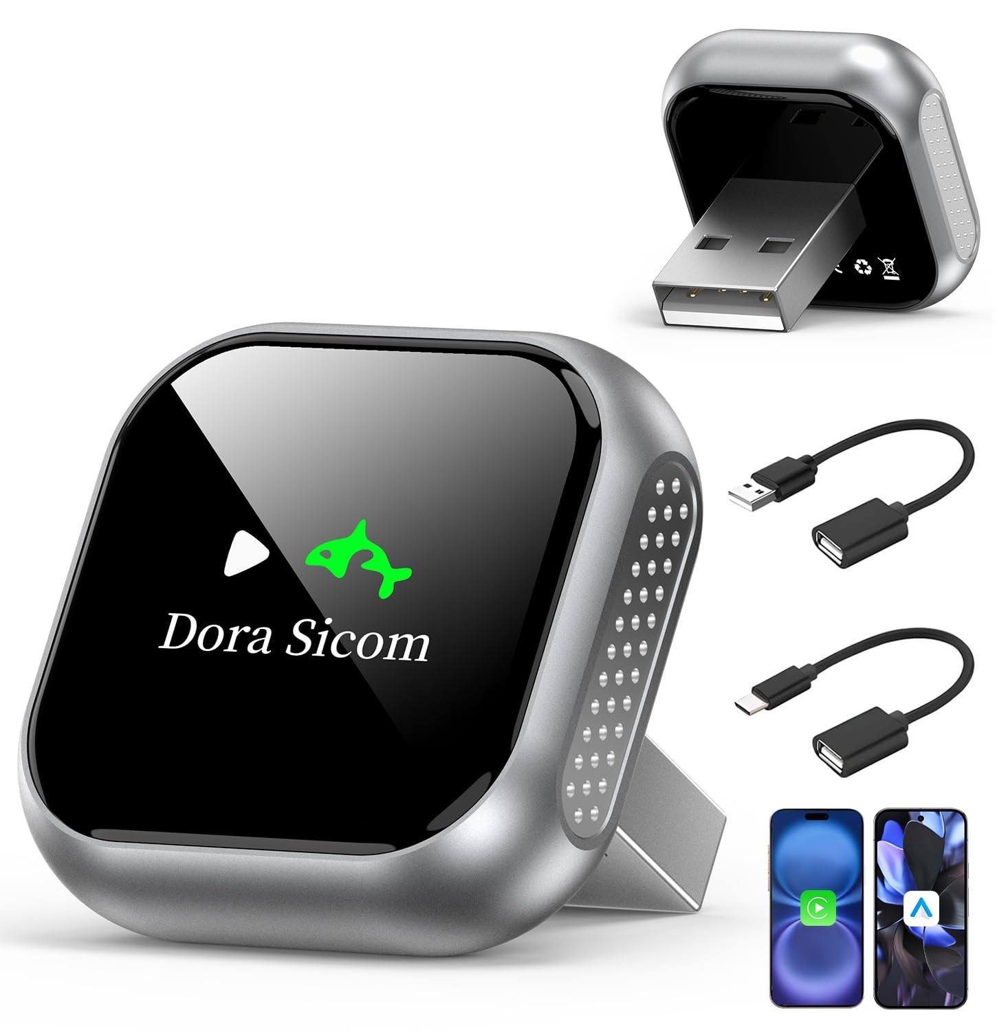 Mini Core 2026: Adattatore Wireless CarPlay & Android Auto Plug & Play Mini Core 2026: Adattatore Wireless CarPlay & Android Auto Plug & Play